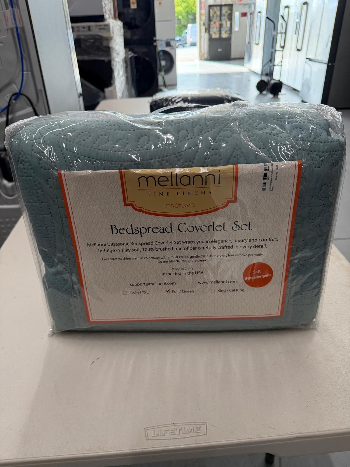 Mellanni Mellanni Fine Linens Ultrasonic Bedspread Coverlet Set Full/Queen