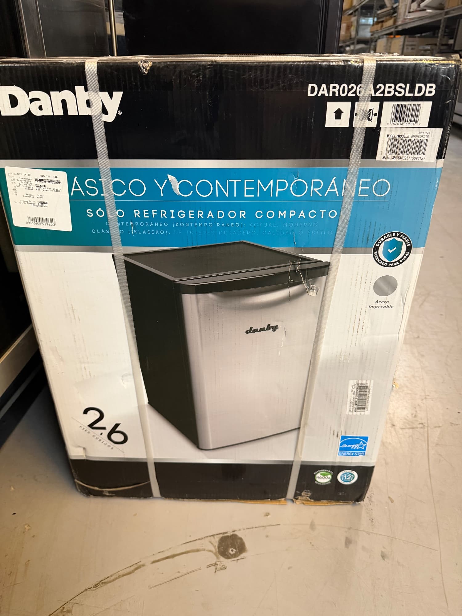 Danby Danby Designer 2.6 Cu. Ft. Compact Refrigerator