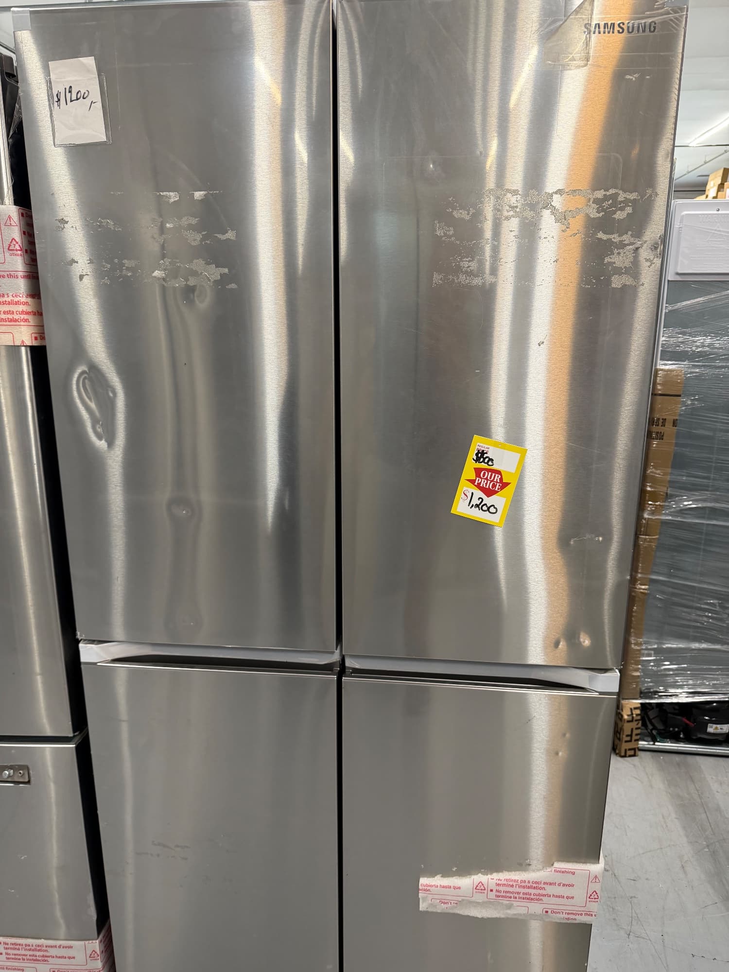 Samsung 29.2 Cu. Ft. 4-Door Flex French-Door Refrigerator, model RF29A9071SR
